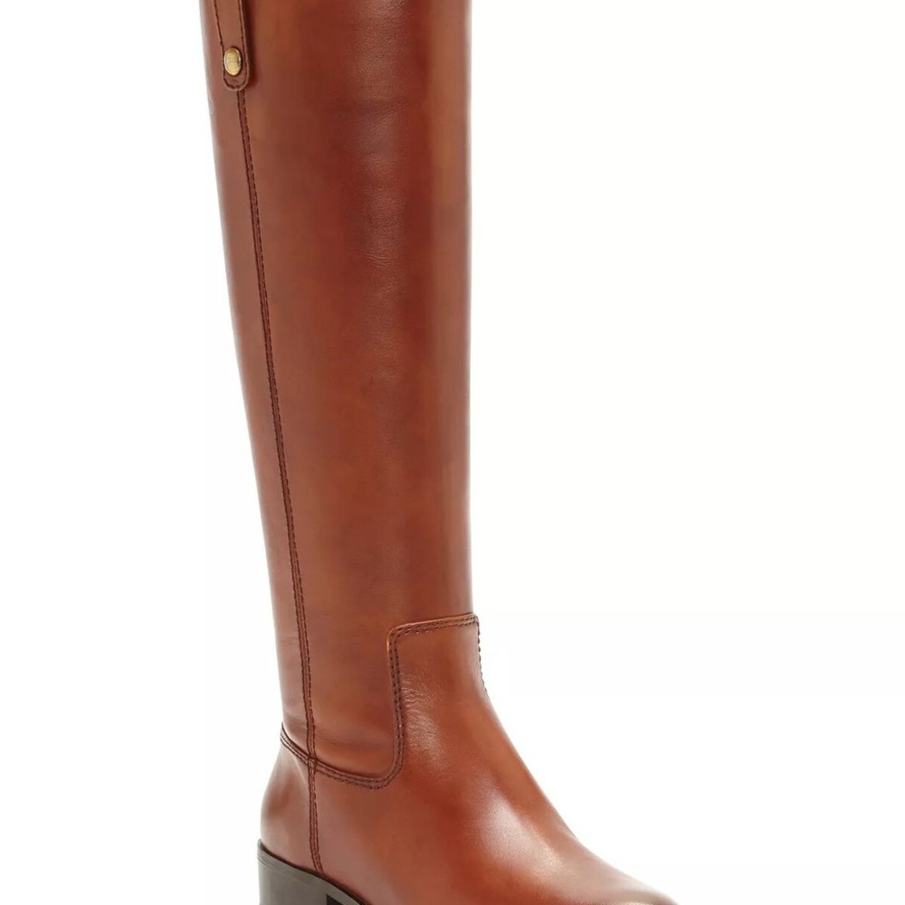 INC International Concepts Fawne Riding Boots Tan Over the Knee Boots